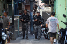 Brazílska polícia. FOTO: Reuters