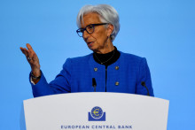 Prezidentka Európskej centrálnej banky Christine Lagardová. FOTO: Reuters
