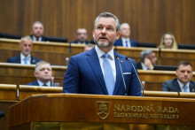 Prezident Peter Pellegrini v správe o stave republiky privítal, že Slovensko je rozostavané. FOTO: TASR/J. Novák