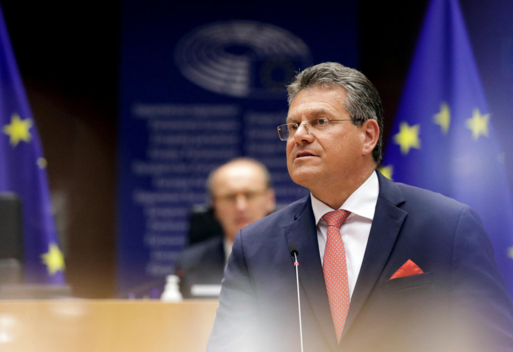 Európsky komisár pre obchod Maroš Šefčovič. FOTO: Reuters