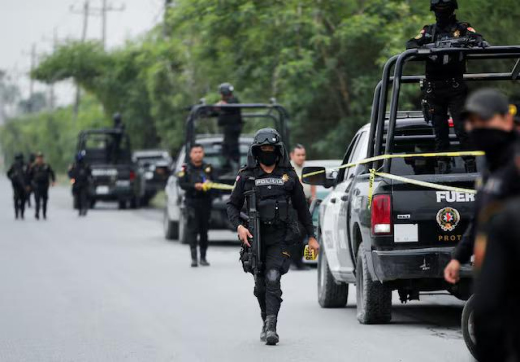 Mexická polícia. FOTO: Reuters