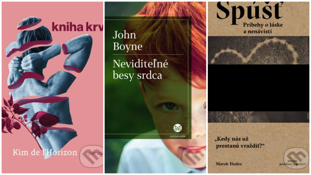 Knihy: Neviditeľné besy srdca, Kniha krvi a Spúšť.