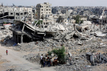 Teroristické hnutie Hamas svoj súhlas zatiaľ nevyjadrilo. FOTO: REUTERS