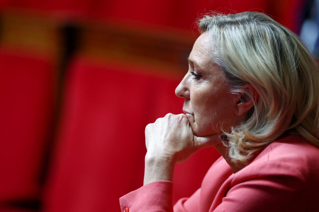 Líderka francúzskej krajne pravicovej strany Národné združenie Marine Le Penová. FOTO: REUTERS