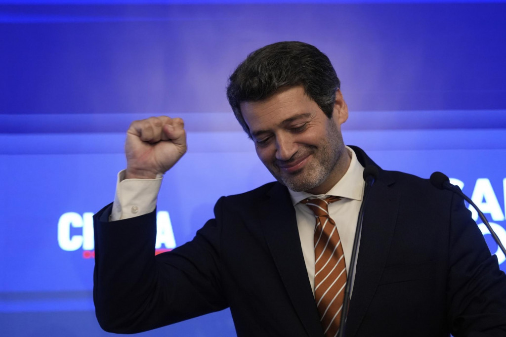 Líder pravicovo-populistickej strany Chega Andre Ventura. FOTO: TASR/AP