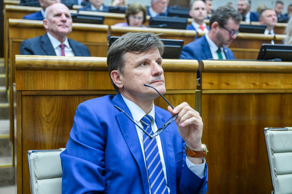 Poslanec Alojz Hlina (SaS). FOTO: TASR/Jaroslav Novák