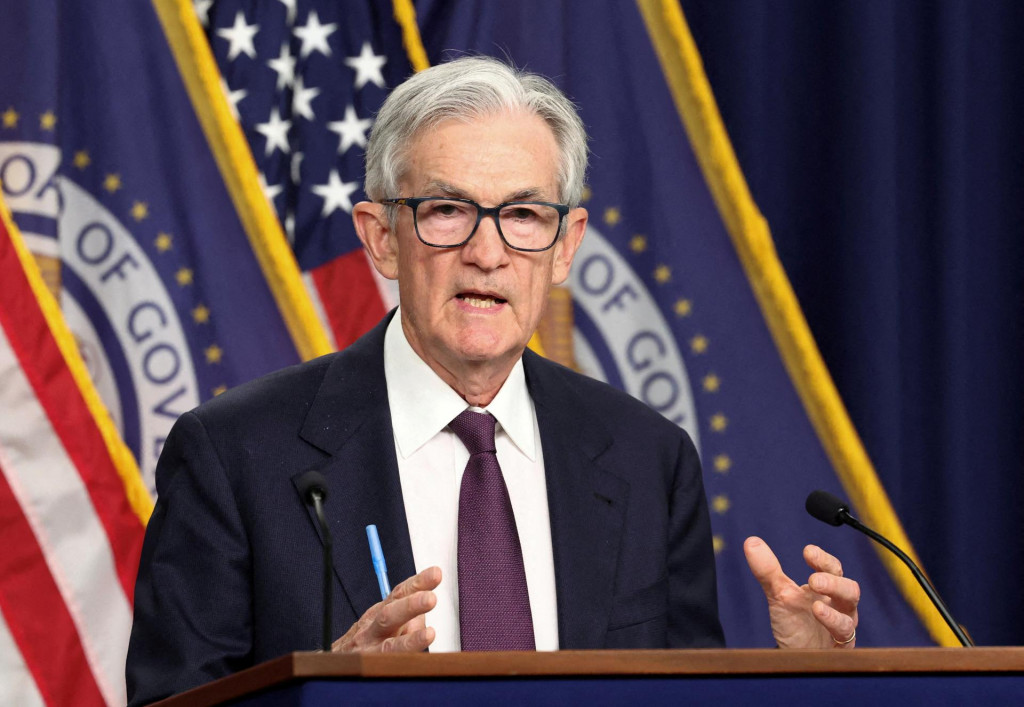 Šéf Federálneho rezervnému systému Jerome Powell.