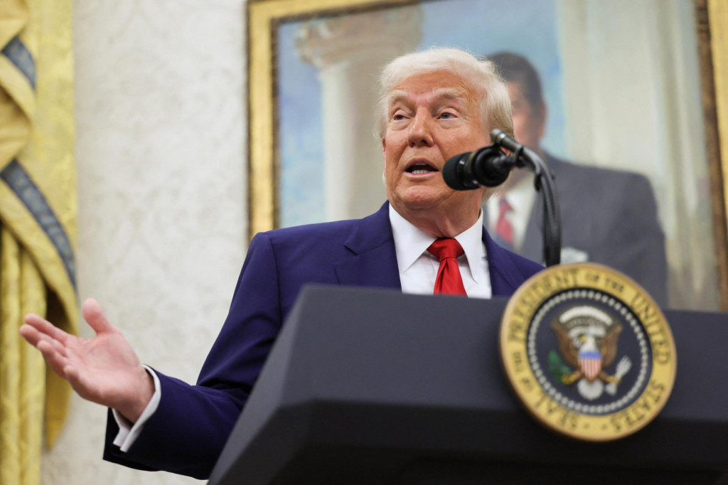 Americký prezident Donald Trump sa nebude chcieť zmieriť s tým, že obchodný súd považuje jeho uvalenie ciel v medzinárodnom obchode za nezákonné. FOTO: REUTERS