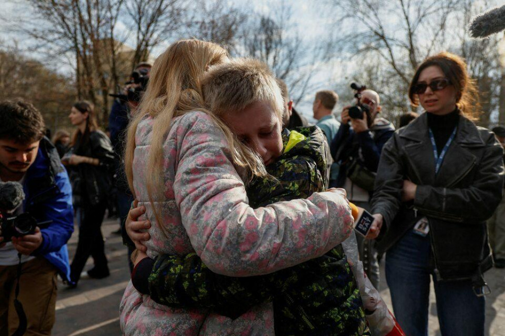 Program Bring Kids Back inicioval Zelenskyj v roku 2023 na záchranu detí, ktoré boli násilne a nezákonne deportované z okupovaného územia Ukrajiny. FOTO: Reuters