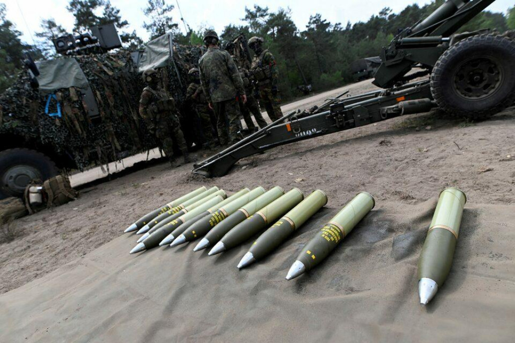 Munícia pre Ukrajinu. FOTO: Reuters