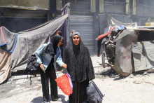 Palestínska žena. FOTO: Reuters