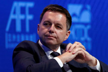 Guvernér NBS Peter Kažimír. FOTO: Reuters