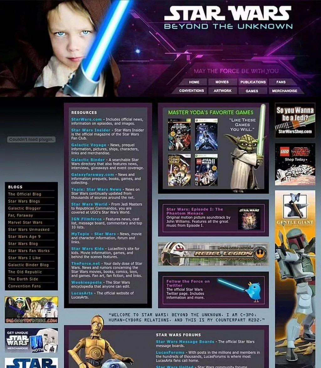 CIA vytvorila falošný Star Wars web