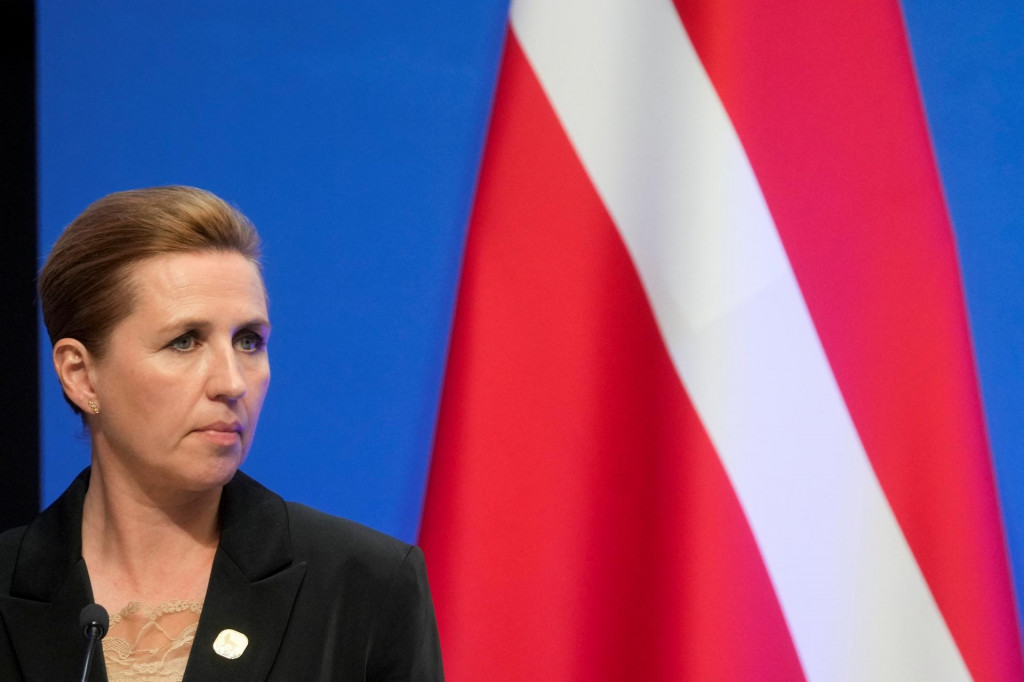 Dánska premiérka Mette Frederiksenová. FOTO: REUTERS