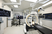 Nová neurochirurgická operačná sála v Univerzitnej nemocnici - Nemocnici sv. Michala (UN-NsM) v Bratislave 2. júna 2025