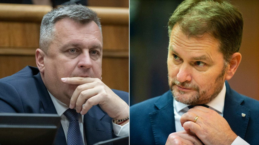 Predseda SNS Andrej Danko aj hnutia Slovensko Igor Matovič prišli s nápadmi na zmenu volebných pravidiel. FOTO: TASR/M. Baumann, TASR/J. Kotian