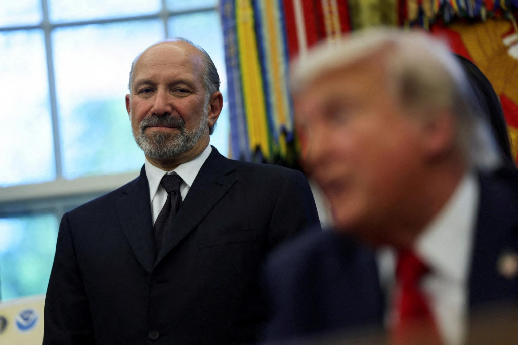 Minister obchodu USA Howard Lutnick. FOTO: Reuters