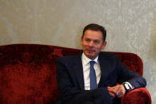 Portugalský staronový premiér Luís Montenegro. FOTO: Reuters