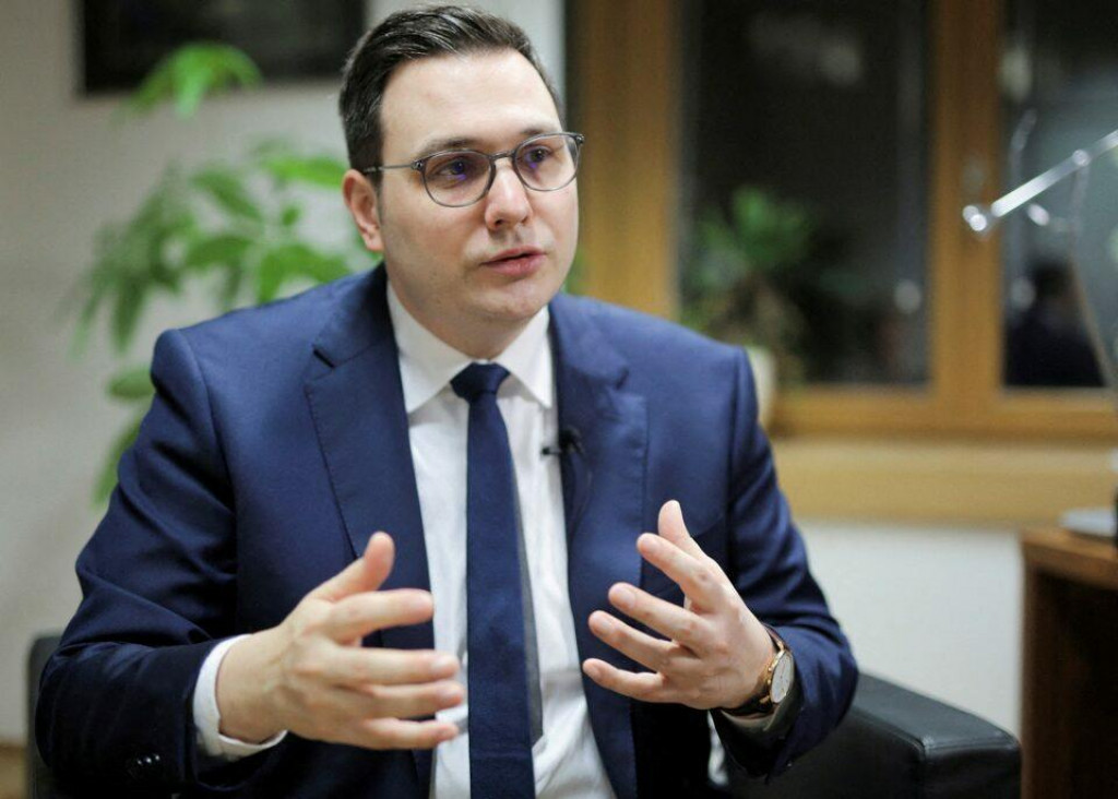 Český minister zahraničných vecí Ján Lipavský. FOTO: Reuters