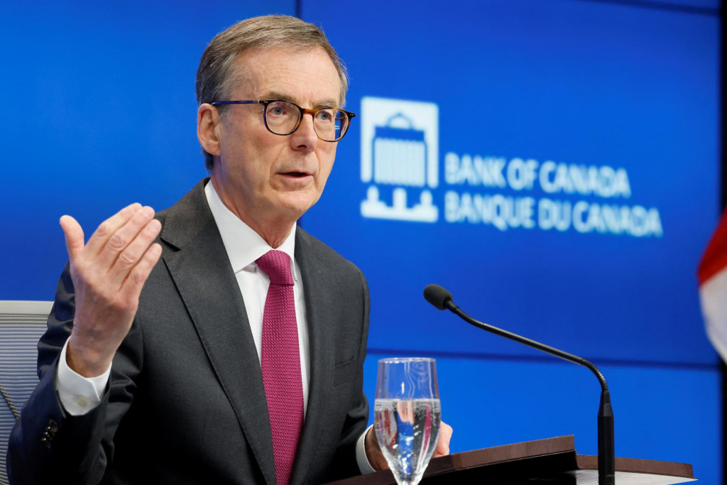 Guvernér Bank of Canada Tiff Macklem. FOTO: Reuters