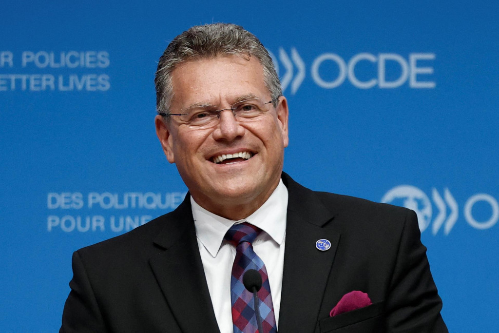 Európsky komisár pre obchod Maroš Šefčovič. FOTO: Reuters