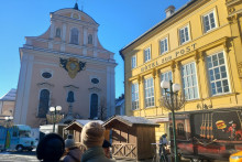 V hornorakúskom mestečku Bad Ischl nájdete množstvo budov, ktoré si pamätajú cisárovnú Sissi aj jej manžela Františka Jozefa I. FOTO: HN/Pavel Novotný