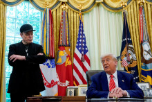 Americký prezident Donald Trump a Elon Musk. FOTO: Reuters