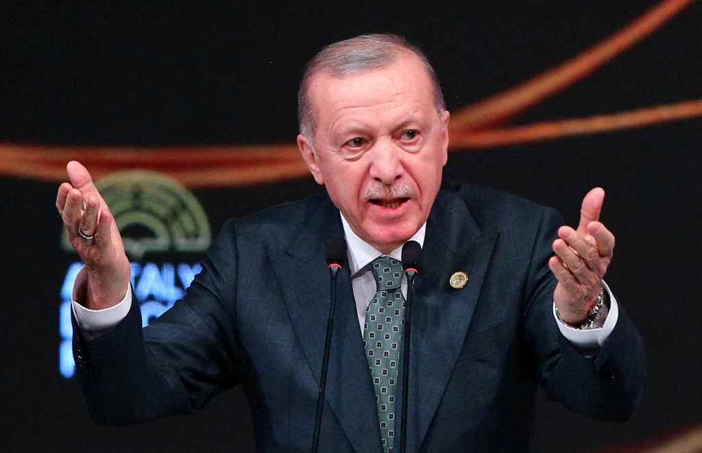 Turecký prezident Recep Tayyip Erdogan. FOTO: Reuters
