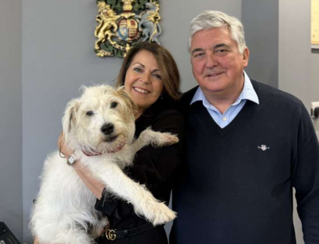 Robert and Gill Phipps.