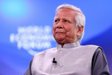Dočasný premiér Bangladéša Muhammad Júnus. FOTO: Reuters
