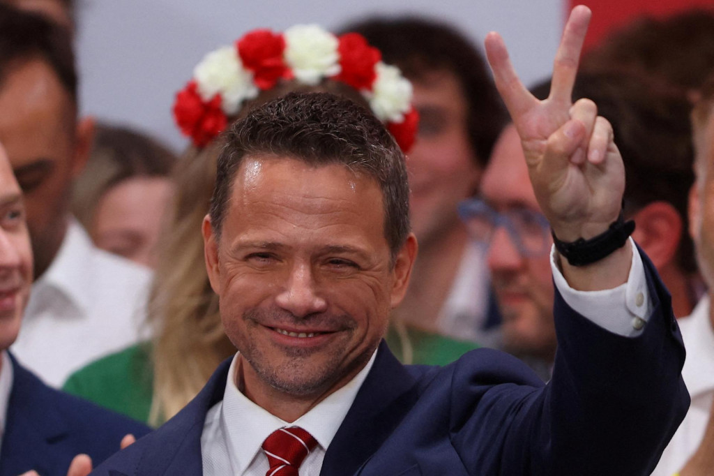Neúspešný kandidát na poľského prezidenta a primátor Varšavy Rafal Trzaskowski. FOTO: Reuters