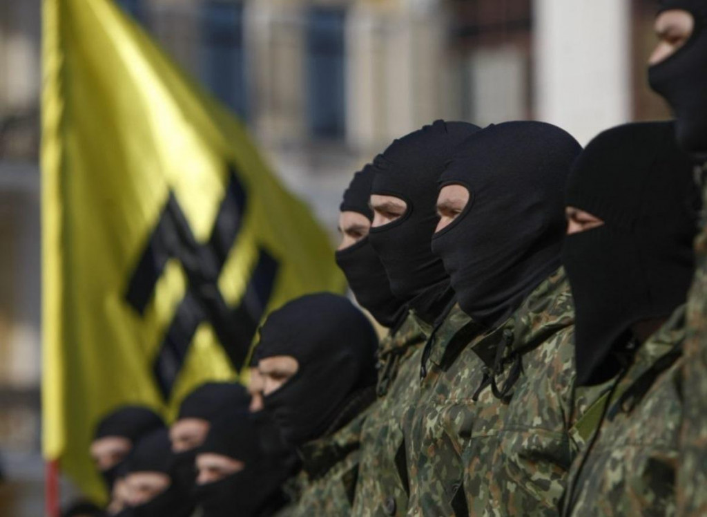 Pluk Azov v roku 2014. FOTO: Reuters
