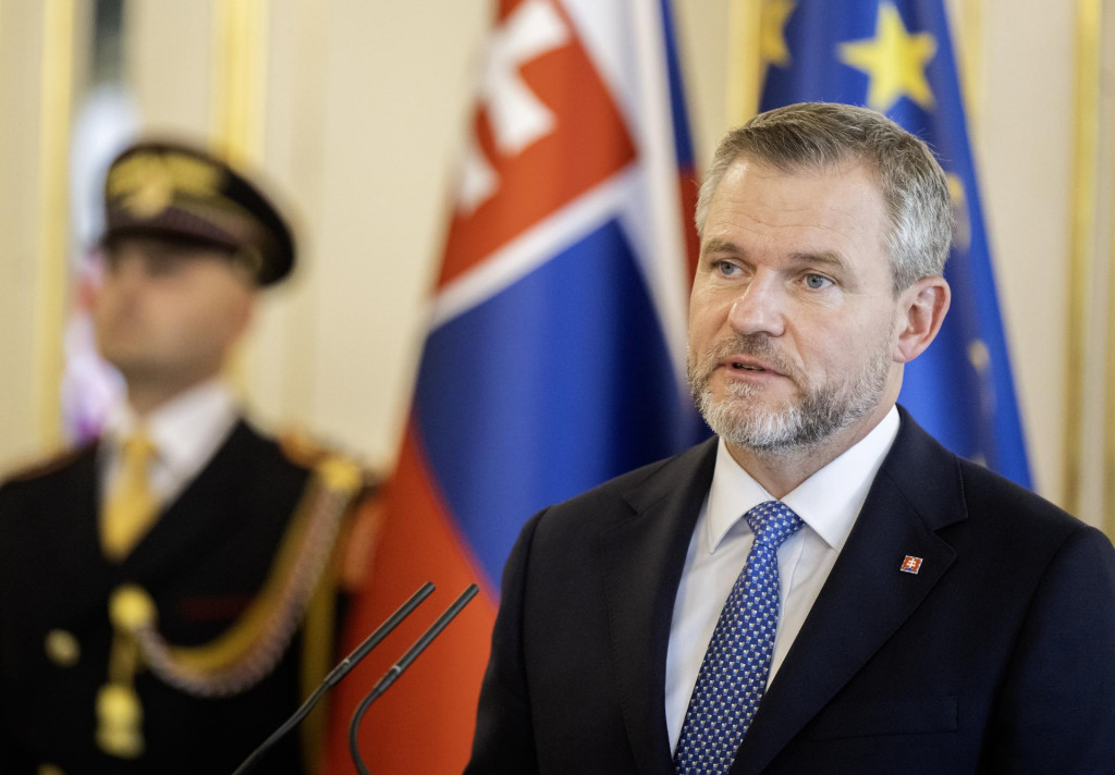 Prezident Peter Pellegrini. FOTO: TASR/Martin Baumann