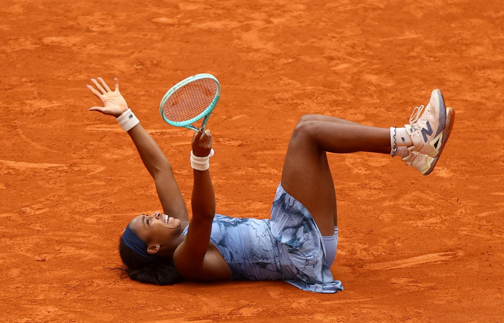 Americká tenistka Cori Gauffová. FOTO: Reuters