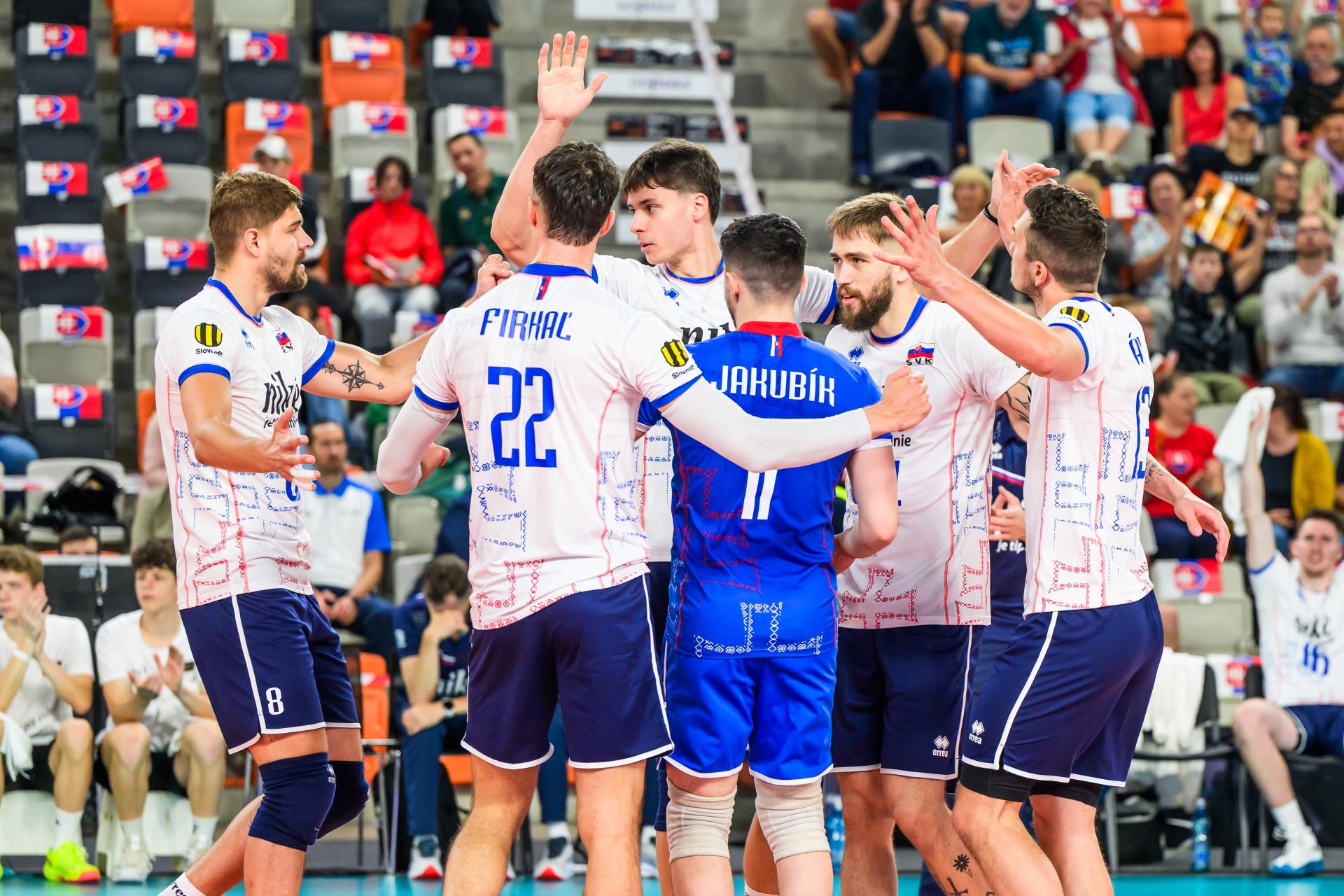 Slovenskí volejbalisti zvládli druhý zápas Zlatej Európskej ligy. Severné Macedónsko zdolali 3:0