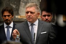 Premiér Robert Fico. FOTO: Reuters