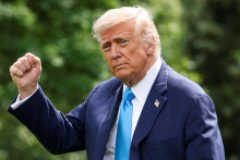 Hlavným determinantom nálad na Wall Street je obchodná politika amerického prezidenta Donalda Trumpa. FOTO: Reuters