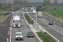 Diaľnica D2. FOTO: HN/Peter Mayer