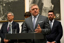 Na snímke premiér Robert Fico. FOTO: Reuters