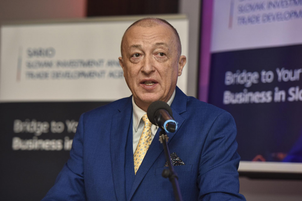 Generálny riaditeľ Slovenskej agentúry pre rozvoj investícií a obchodu (SARIO) Róbert Šimončič. FOTO: TASR/Pavol Zachar