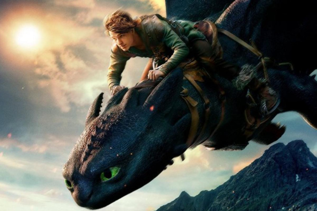 Do kín prichádza hraní verzia animáku Jak vycvičiť draka.