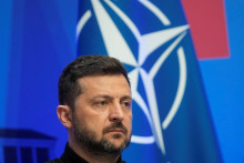 Ukrajinský prezident Volodymyr Zelenskyj. FOTO: REUTERS