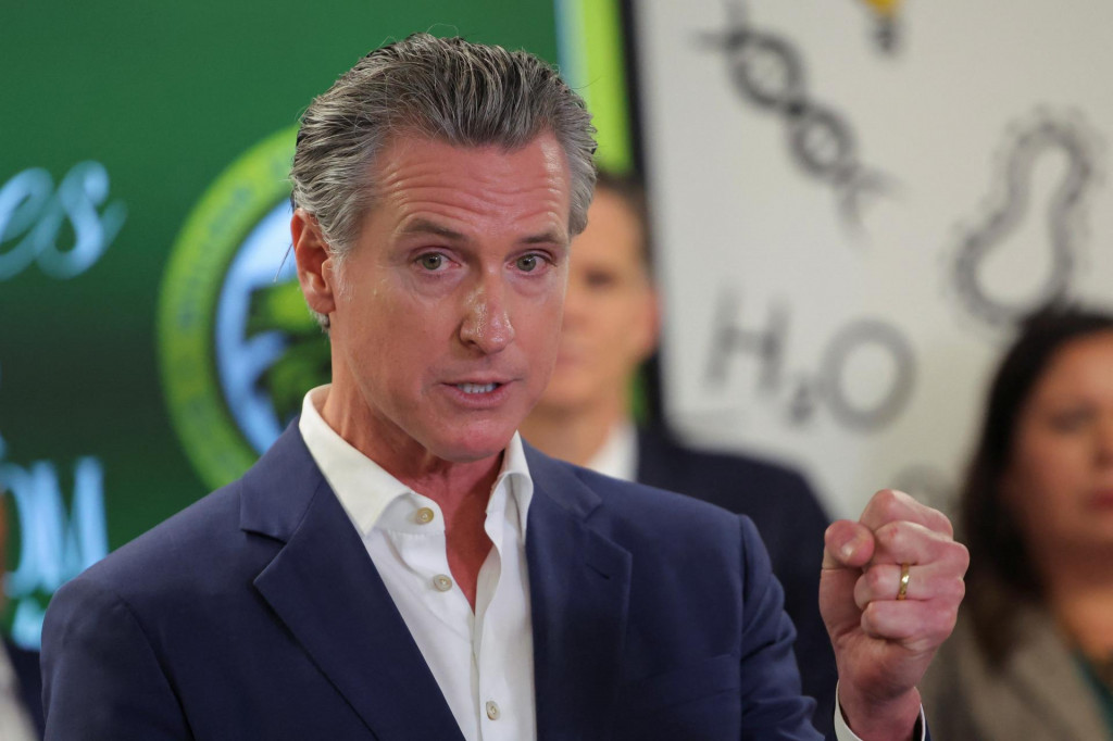 Kalifornský guvernér Gavin Newsom. FOTO: Reuters