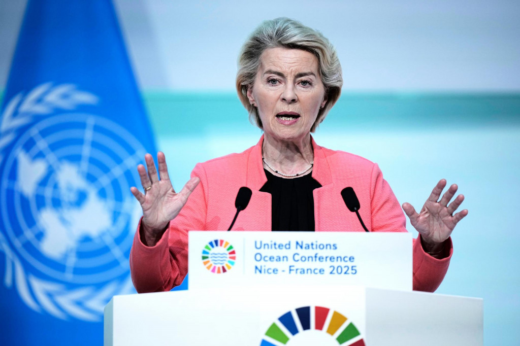 Predsedkyňa Európskej komisie Ursula von der Leyenová. FOTO: TASR/AP