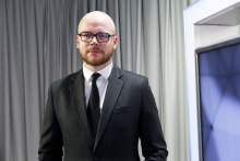 Poslanec Národnej rady za opozičné PS Oskar Dvořák. FOTO: HN/Jaroslav Pavliga