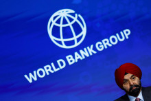 Šéf Svetovej banky Ajay Banga. FOTO: Reuters