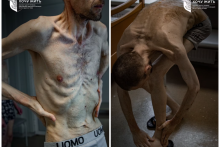 Ukrajinec Roman Vasiliovyč po prepustení z ruského zajatia (4. júna 2024)