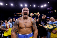 Ukrajinský boxer Oleksandr Usyk v roku 2022. FOTO: REUTERS