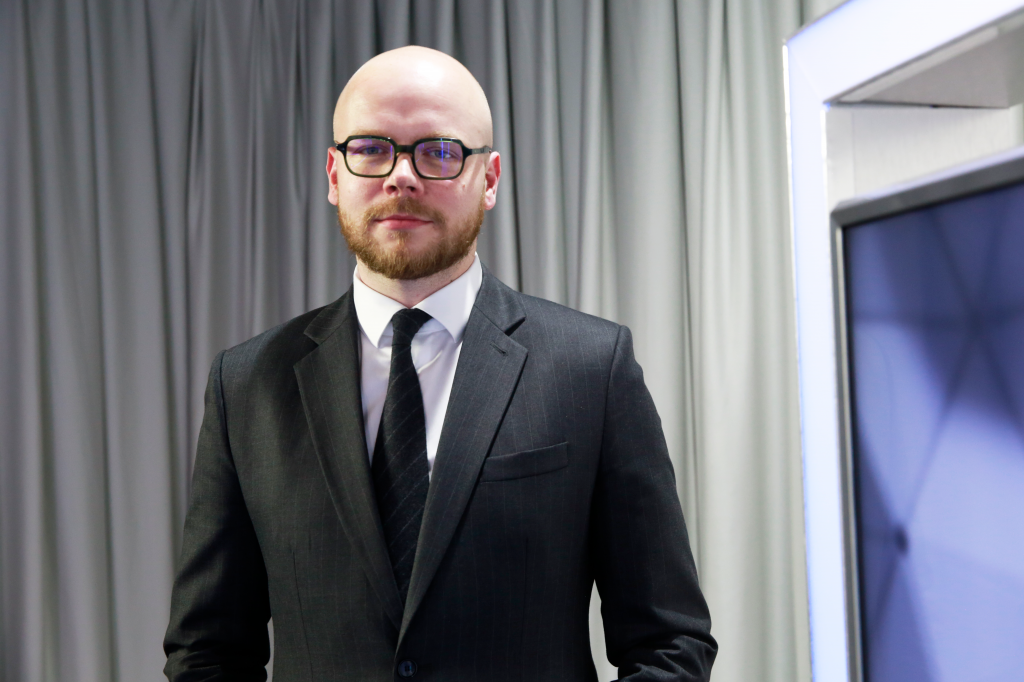 Poslanec Národnej rady za opozičné PS Oskar Dvořák. FOTO: HN/Jaroslav Pavliga