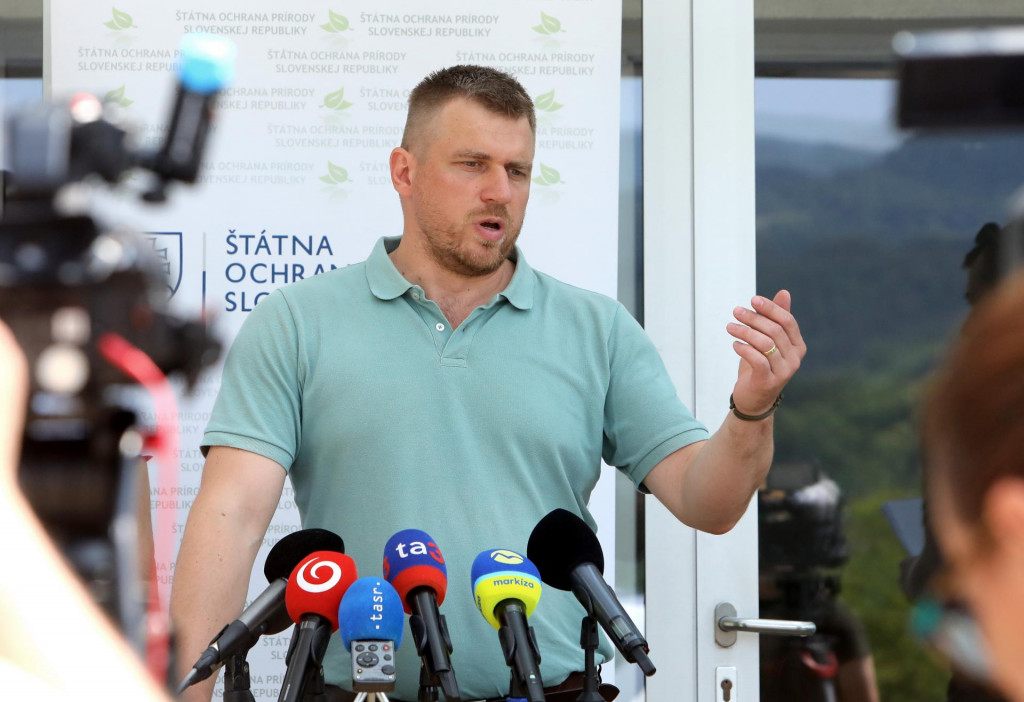 Štátny tajomník Ministerstva životného prostredia Filip Kuffa (nominant SNS). FOTO: TASR/Ján Krošlák